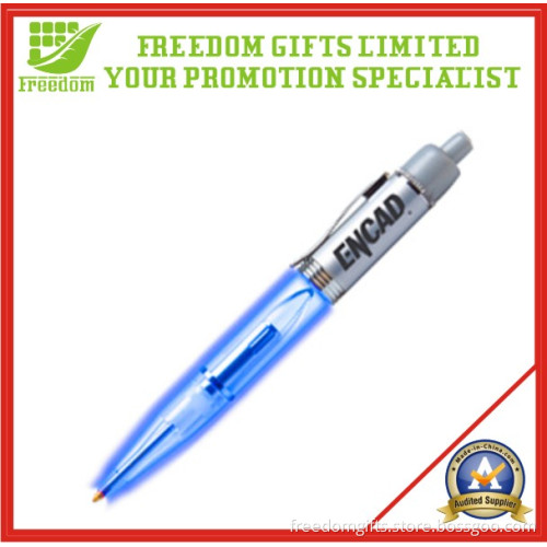 Custom Logo Promotional LED Flashing Ball Pen (FREEDOM-BP001)